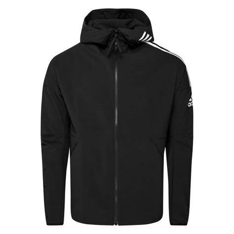 adidas jacke schwarz kaputze daumenlöcher|Daumenlocher .